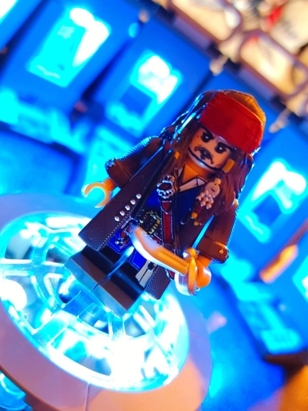 Jack Sparrow Pirates Of The Caribbean Minifigure Lego Compatible